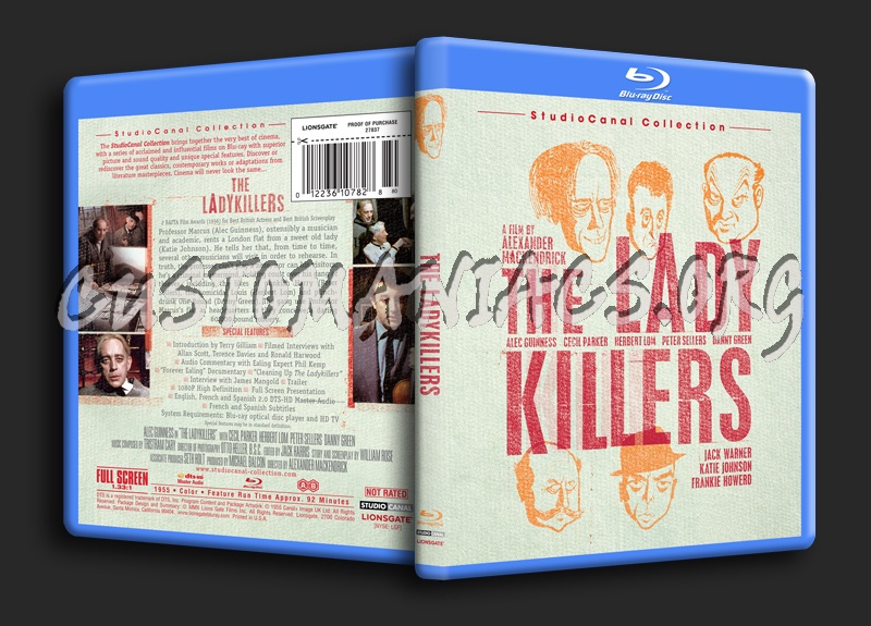 The Ladykillers (1955) blu-ray cover