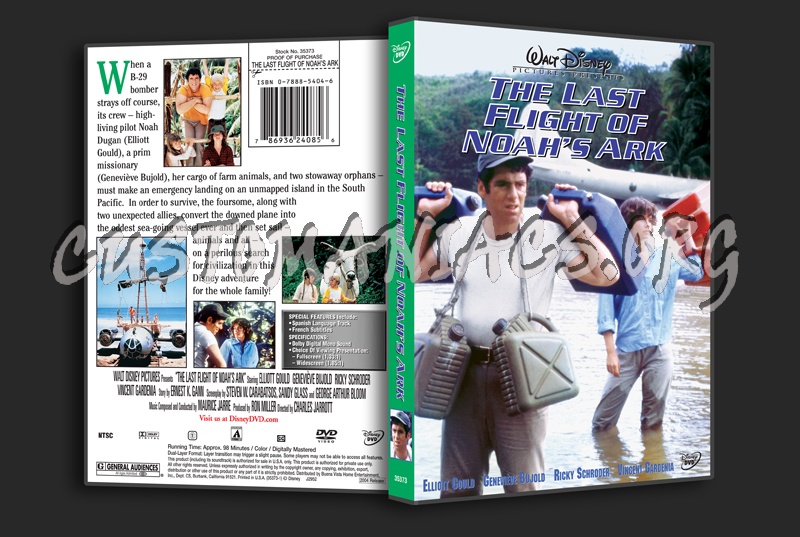 The Last Flight of Noah's Ark dvd cover