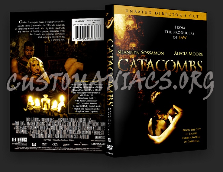 Catacombs dvd cover