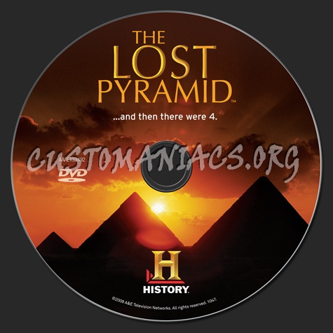 The Lost Pyramid dvd label