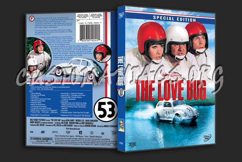 The Love Bug dvd cover