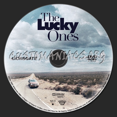 The Lucky Ones dvd label