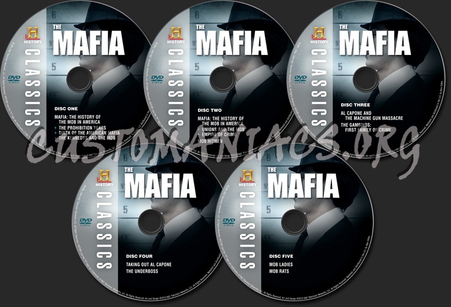 The Mafia dvd label