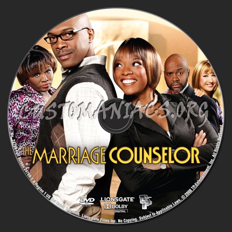 The Marriage Counselor dvd label