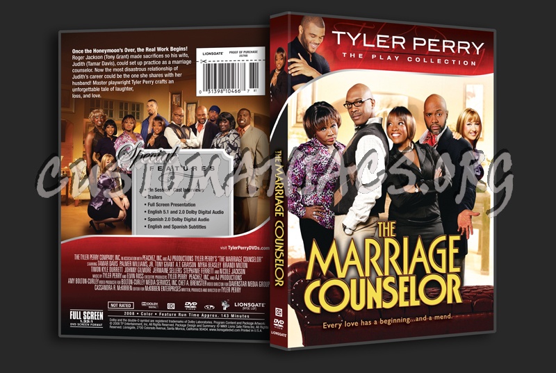 The Marriage Counselor dvd cover
