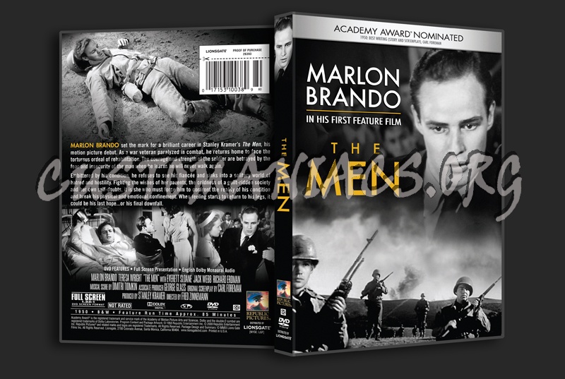 The Men dvd cover