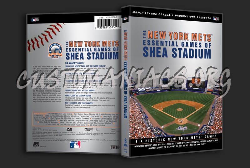 The New York Mets Essential Games of Shea Stadium dvd cover