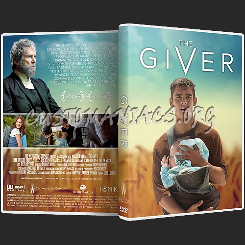 The Giver (2014) dvd cover