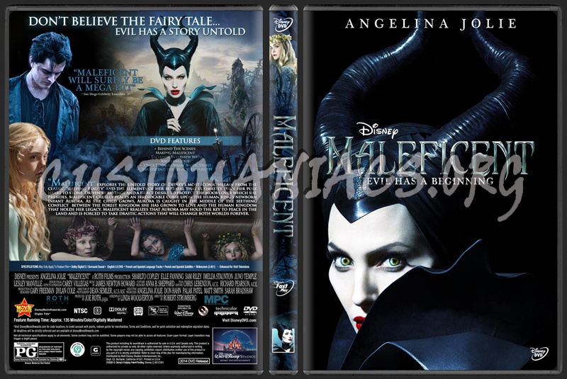 Maleficent dvd cover