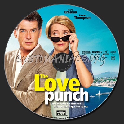 The Love Punch blu-ray label