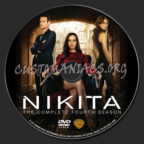 Nikita Season 4 dvd label