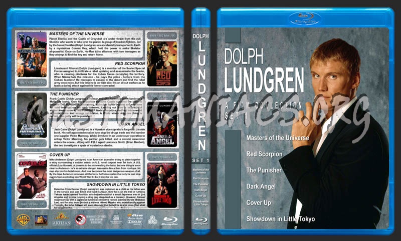 Dolph Lundgren Collection - Set 1 blu-ray cover