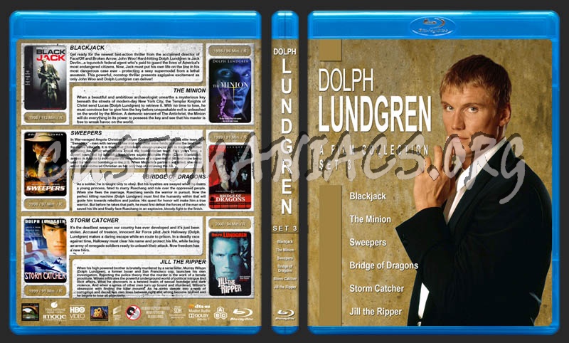 Dolph Lundgren Collection - Set 3 blu-ray cover
