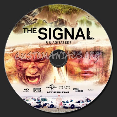 The Signal (2014) blu-ray label