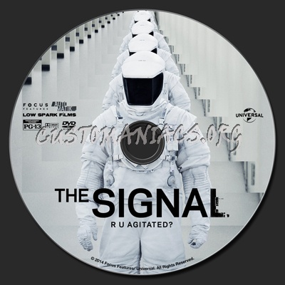 The Signal (2014) dvd label