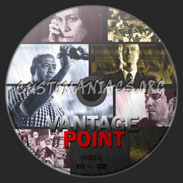 Vantage Point dvd label