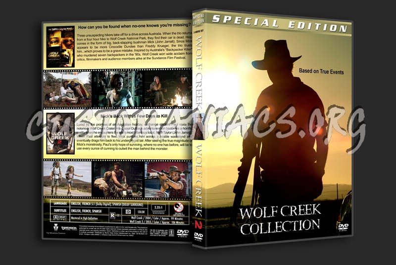 Wolf Creek Collection dvd cover