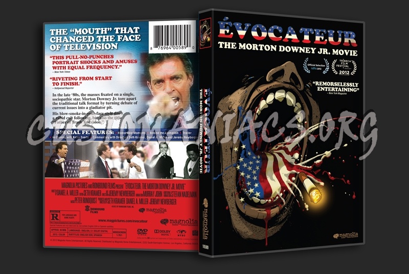 Evocateur: The Morton Downey Jr. Movie dvd cover