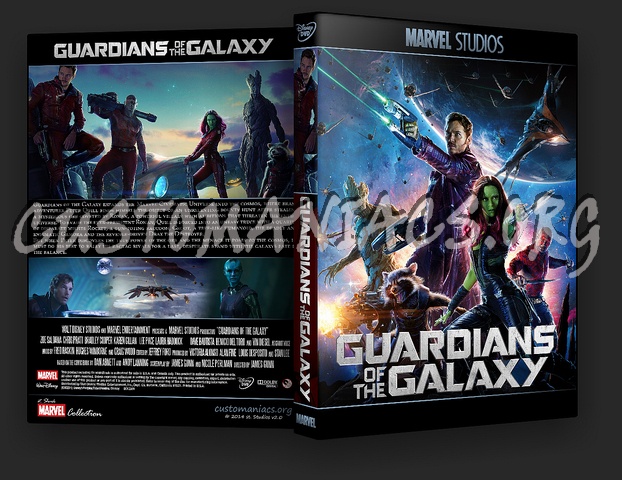 Guardians of the Galaxy - Marvel Collection dvd cover
