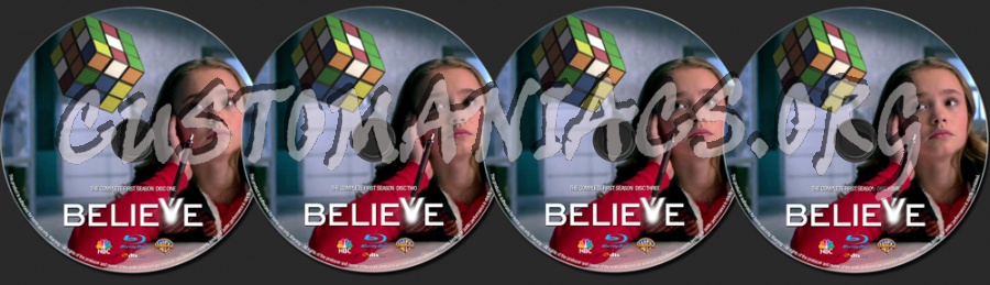 Believe Season 1 blu-ray label