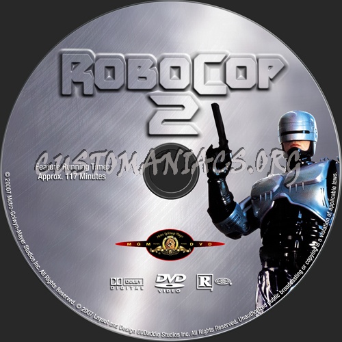 RoboCop Collection dvd label