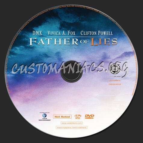 Father of Lies dvd label