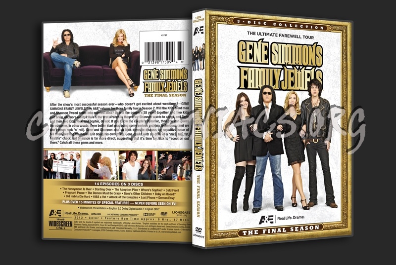 Gene Simmons Family Jewels Season 7 dvd cover