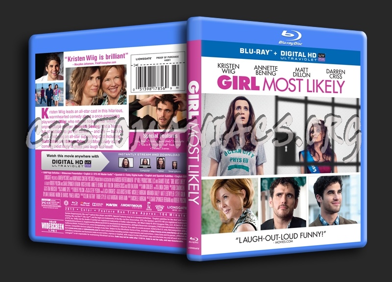 Girl Most Likely blu-ray cover
