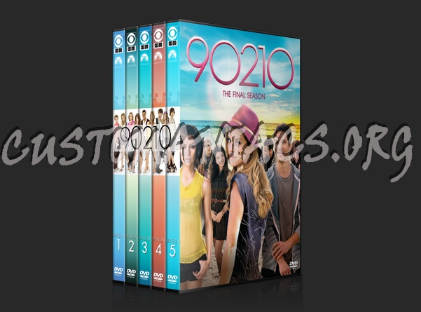90210 - Seasons 1-5 Spanning Spine dvd cover