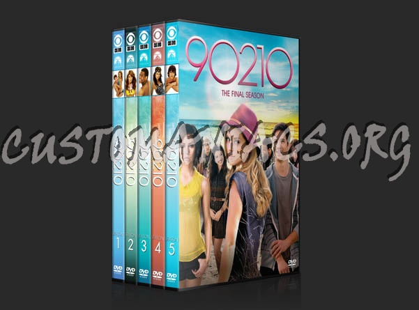 90210 - Seasons 1-5 dvd cover