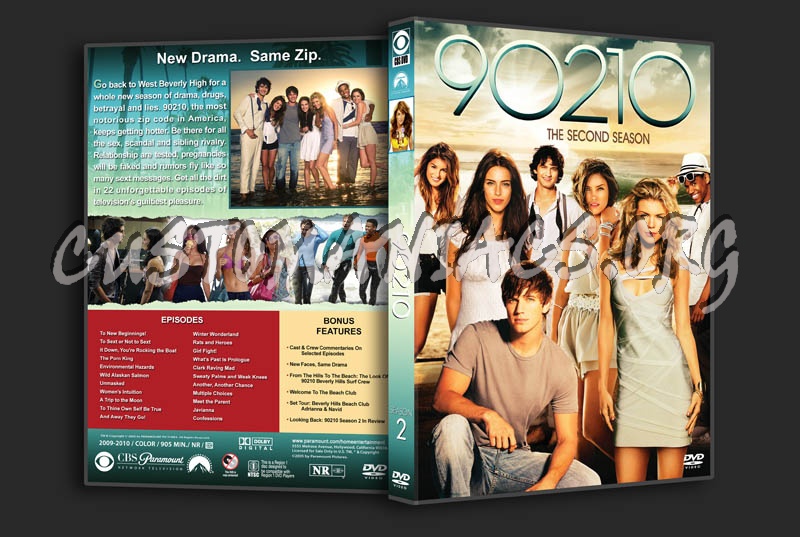 90210 - Seasons 1-5 dvd cover