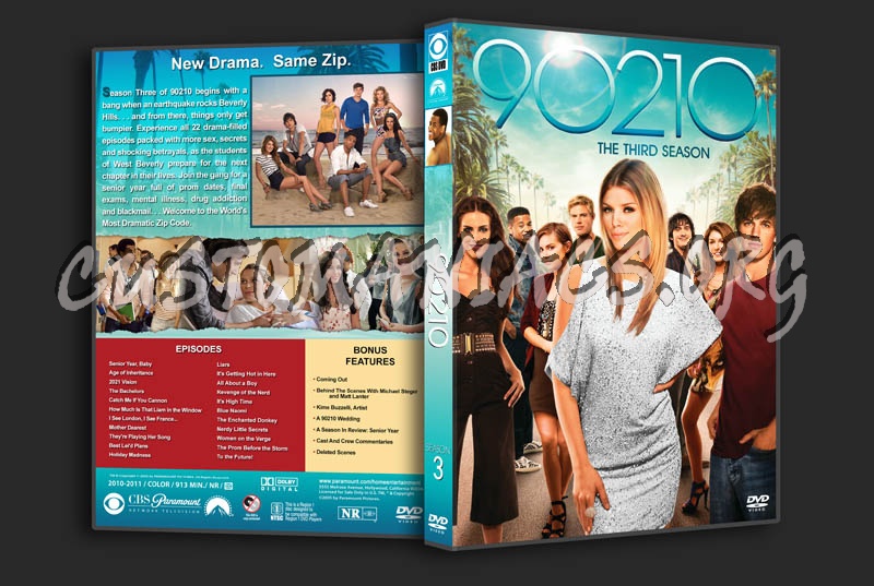 90210 - Seasons 1-5 dvd cover