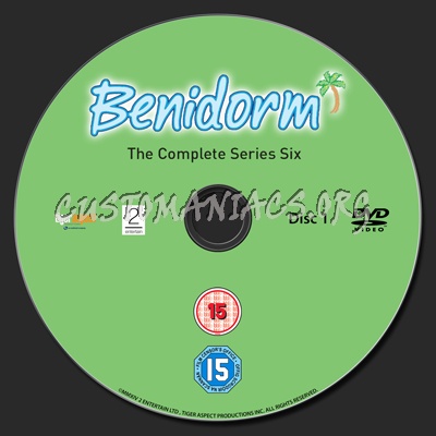 Benidorm : Series 6 dvd label