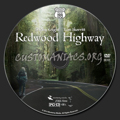 Redwood Highway dvd label