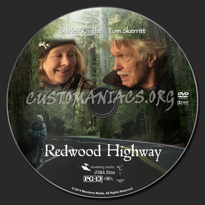 Redwood Highway dvd label