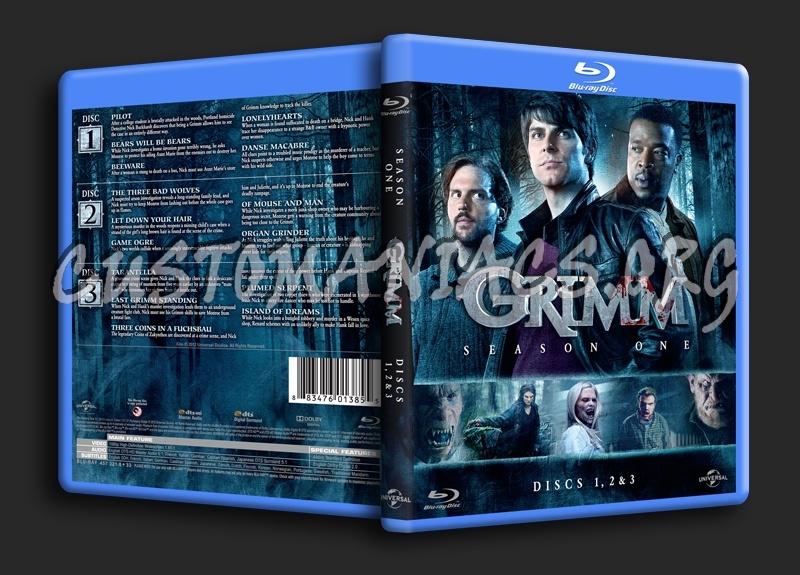 Grimm Season 1 Part 1 blu-ray cover