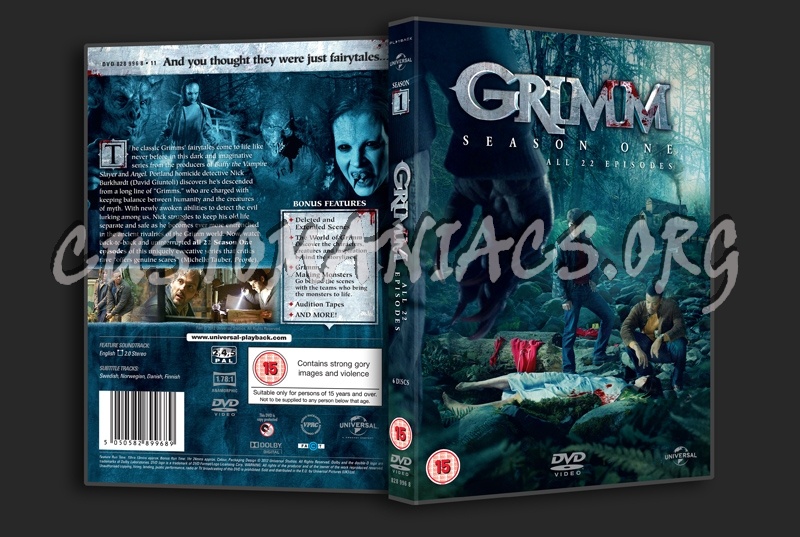 Grimm Season 1 dvd cover