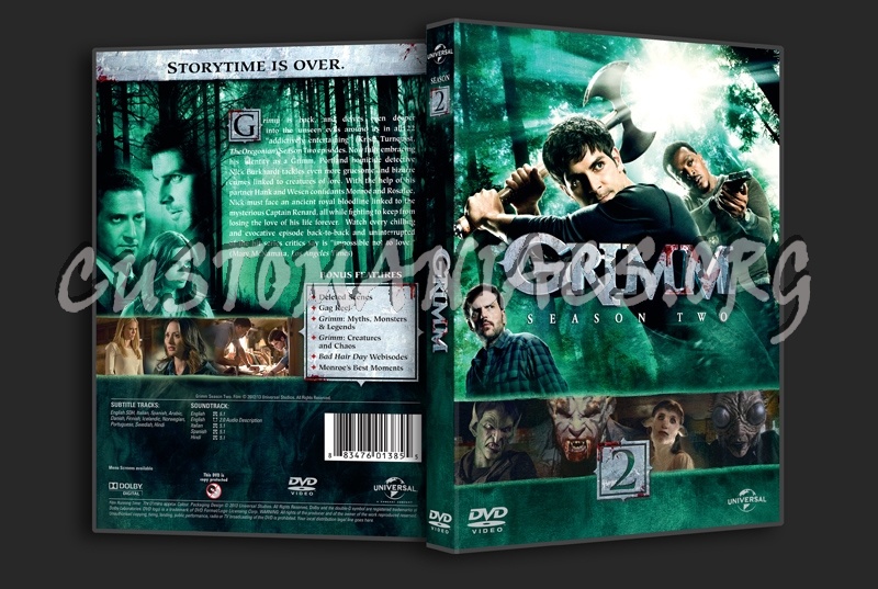 Grimm Season 2 dvd cover