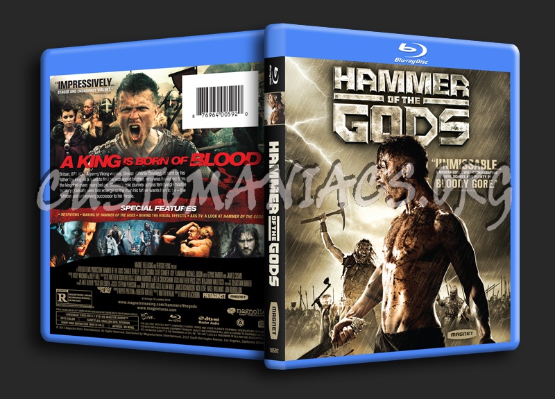 Hammer of the Gods blu-ray cover