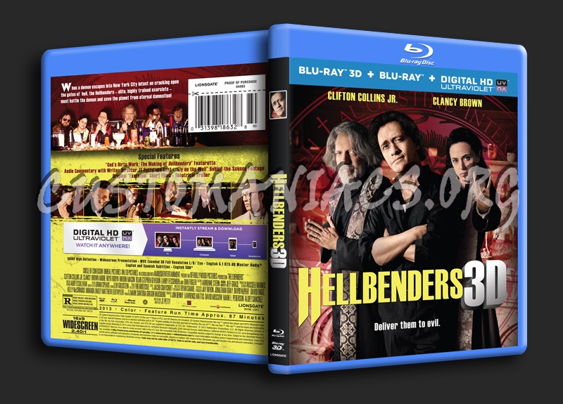 Hellbenders 3D blu-ray cover
