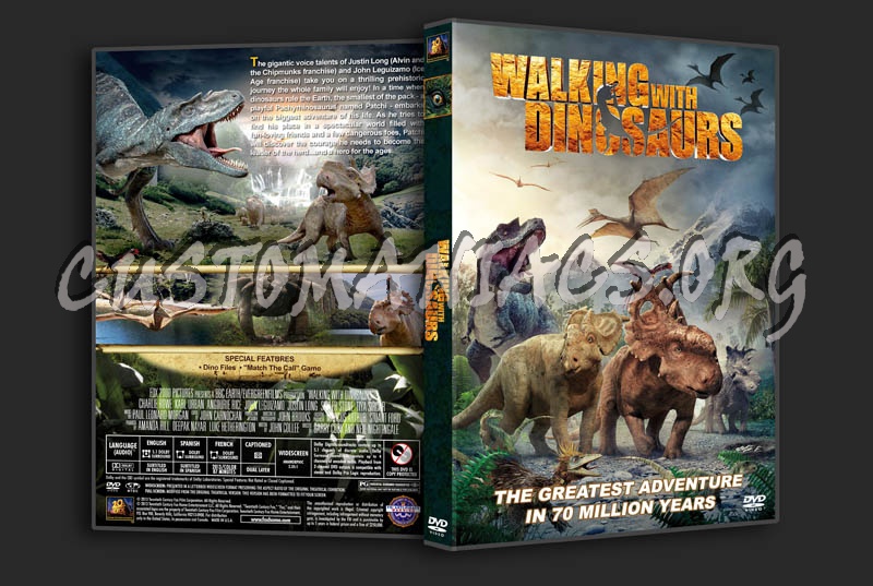 Walking with Dinosaurs dvd cover