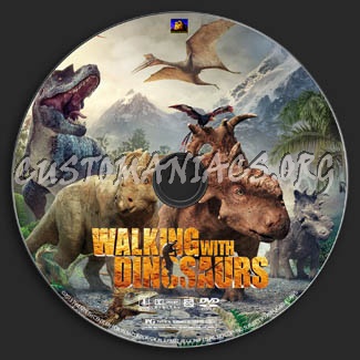 Walking with Dinosaurs dvd label