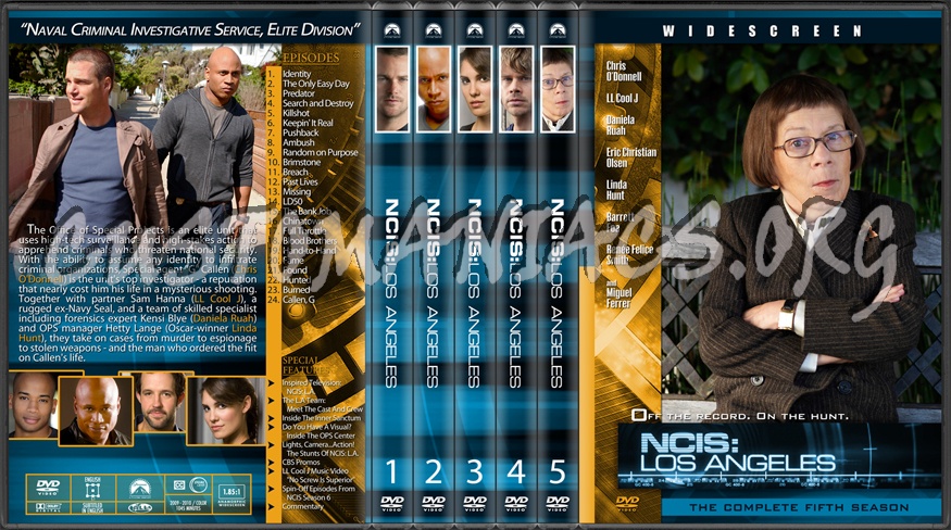 NCIS: Los Angeles dvd cover