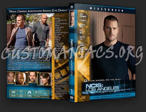 NCIS: Los Angeles dvd cover