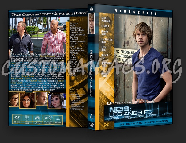 NCIS: Los Angeles dvd cover