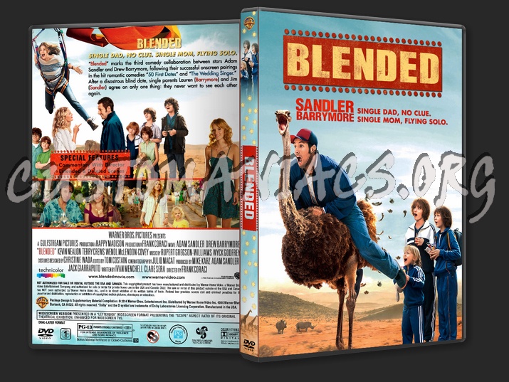 Blended dvd cover