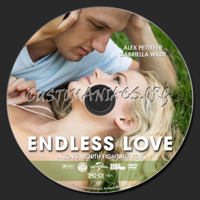 Endless Love (2014) dvd label