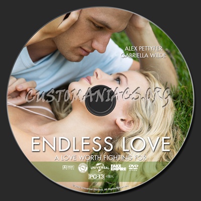 Endless Love (2014) dvd label