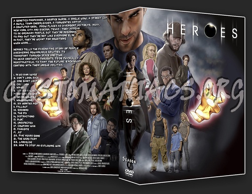 Heroes dvd cover