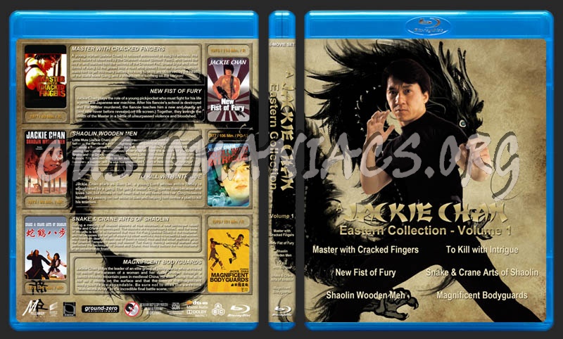 A Jackie Chan Eastern Collection - Volume 1 blu-ray cover